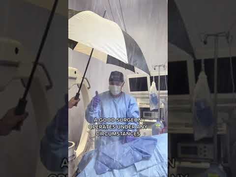 Doctor Performs Surgery Under Rain *SKIT*