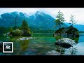 4K UHD Hintersee Lake | Tranquil Bavarian Waters for Relaxation & Sleep | Birdsong Nature Sounds
