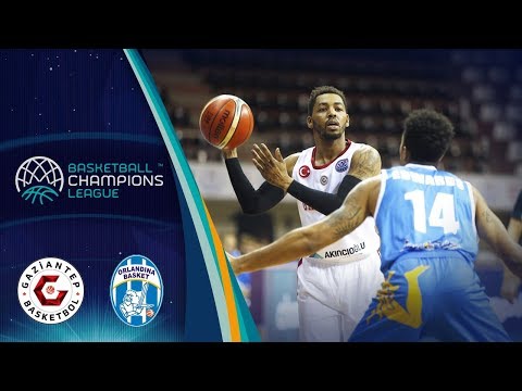 Gaziantep v SikeliArchivi Capo d'Orlando - Full Game - Basketball Champions League 2017-18