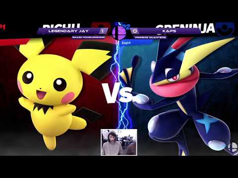 Legendary Jay (Pichu) vs WeS | Kaps (Greninja) - Smash Homelessness - Winners Quarters
