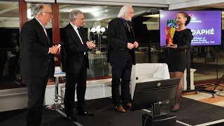 Unipegaso al Galà di Eccellenze Italiane | Alessandro Bianchi premia Fred Gardaphé