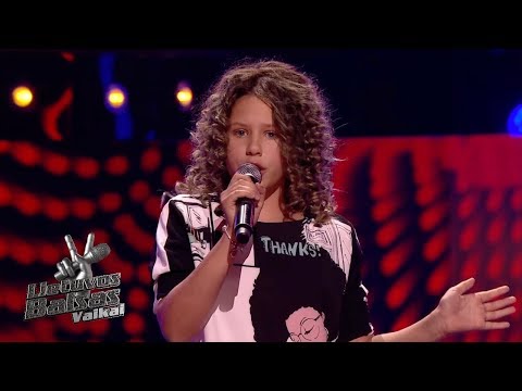Darija Staruk - Safe Zone | Blind Auditions | The Voice Kids Lithuania S01