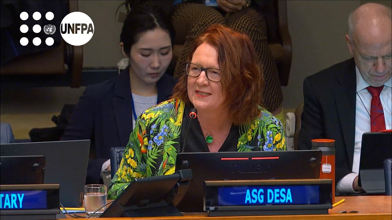 UN DESA Assistant Secretary-General Ms. Bjørg Sandkjær at the CPD59 Opening