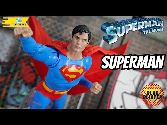 Vídeo relacionado con McFarlane DC Multiverse Superman (Superman: The Movie 1978) Figura de acción de 7 Pulgadas (edición teatral de Lujo) Juguetes