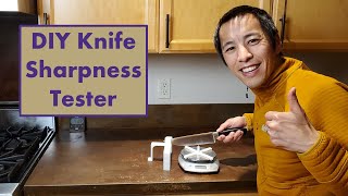 DIY Knife Sharpness Tester
