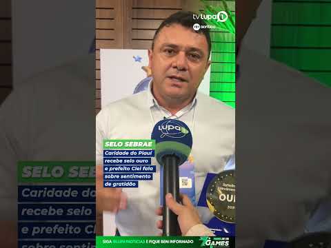 O prefeito da cidade, falou sobre o sentimento de gratidão ao receber o prêmio: