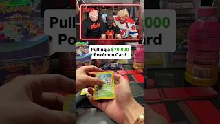 Pulling a $70,000 Pokémon Card 😱 #viral #pokemon #unboxing #charizard #legendary #collection #play