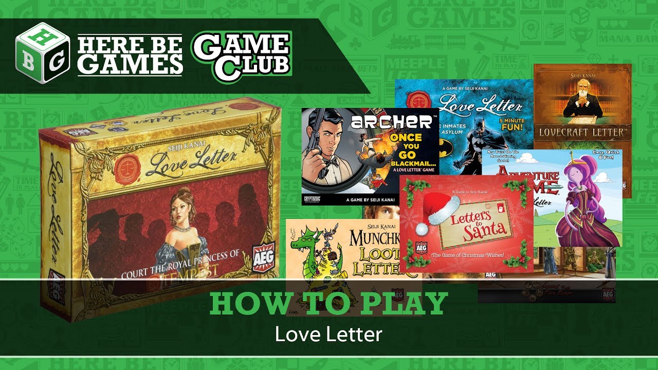 How to play Love Letter - Setup & Rules