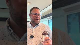 ￼Gelato Waffle Cone Onboard Azamara Journey! #travel #cruise #food @AzamaraCruises
