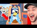 MEGA Bluey Try Not To Laugh CHALLENGE