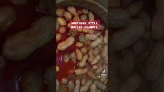 Alabama Green Peanuts boiled