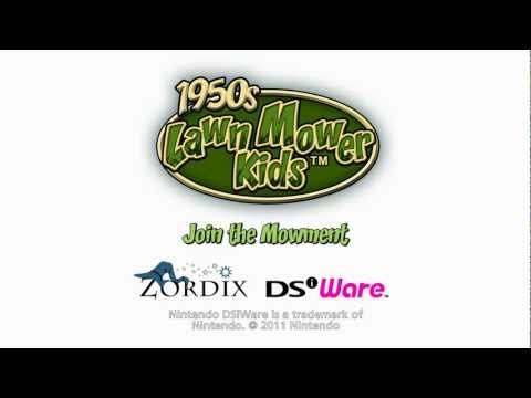 1950s Lawn Mower Kids Nintendo DS