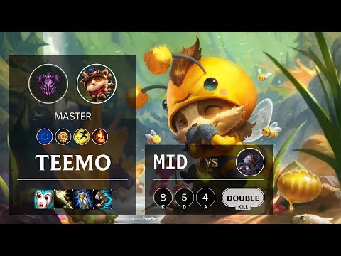 Teemo Mid vs Orianna - EUW Master Patch 10.16