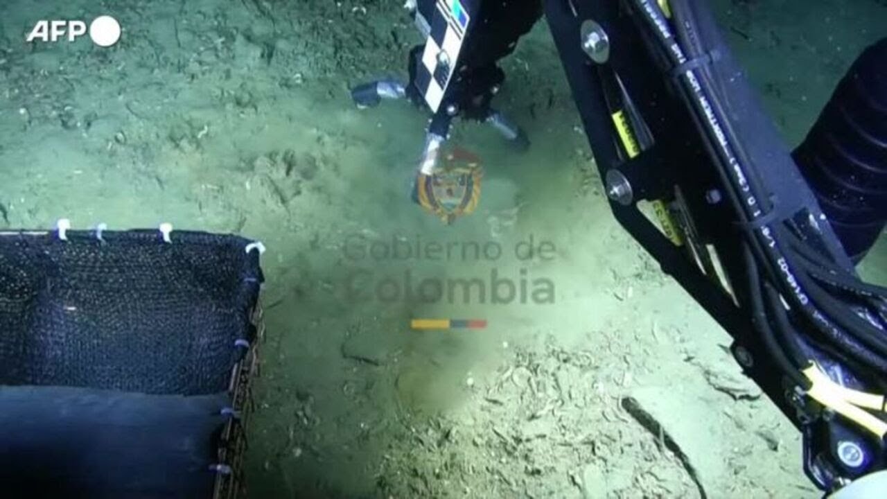 Colombia, recuperati alcuni oggetti da un galeone affondato 300 anni fa