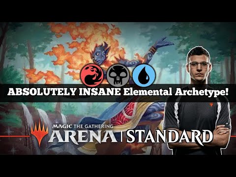 ABSOLUTELY INSANE Elemental Archetype! | Grixis Kavaero | Standard Bo3 | Mythic Rank | MTG Arena