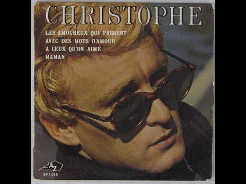 Christophe   Les amoureux qui passent         1966
