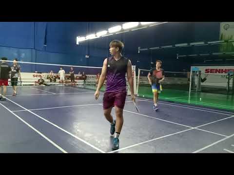 Badminton MuhibbahTeam Men's Double Sparring - Ashraf / Hakem Vs Bilal / Irfan