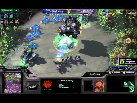 Ascension Fight Club: Bioice (Z) vs MyDarling (T) - God Zerg vs Mech Power