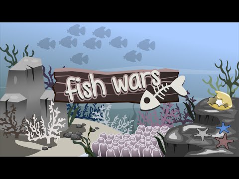 Fish Wars - hungry fish game Video