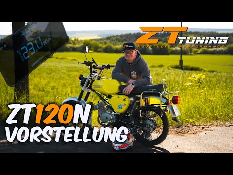 ZT 120N presentation test bench + driving impressions ZT Tuning Simson S51