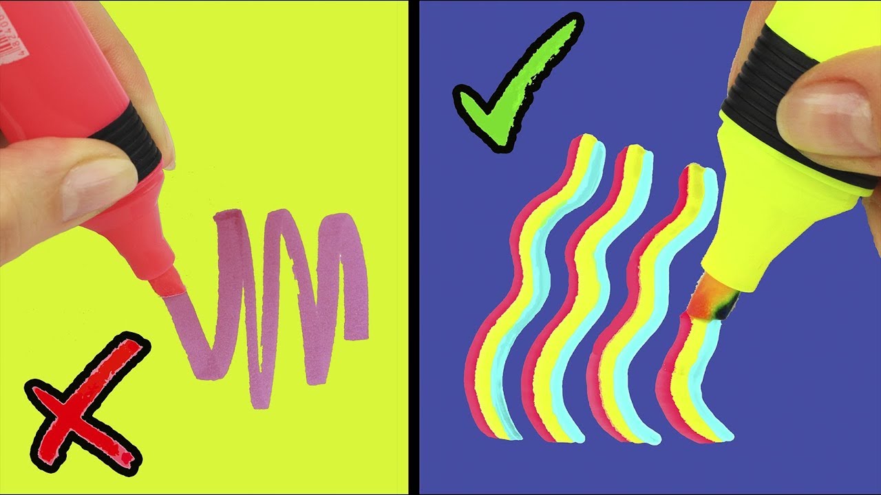 8 TRUCOS Y IDEAS PARA MANUALIDADES / ¡HAZ UTILES ESCOLARES MAS COOL Y RAROS!