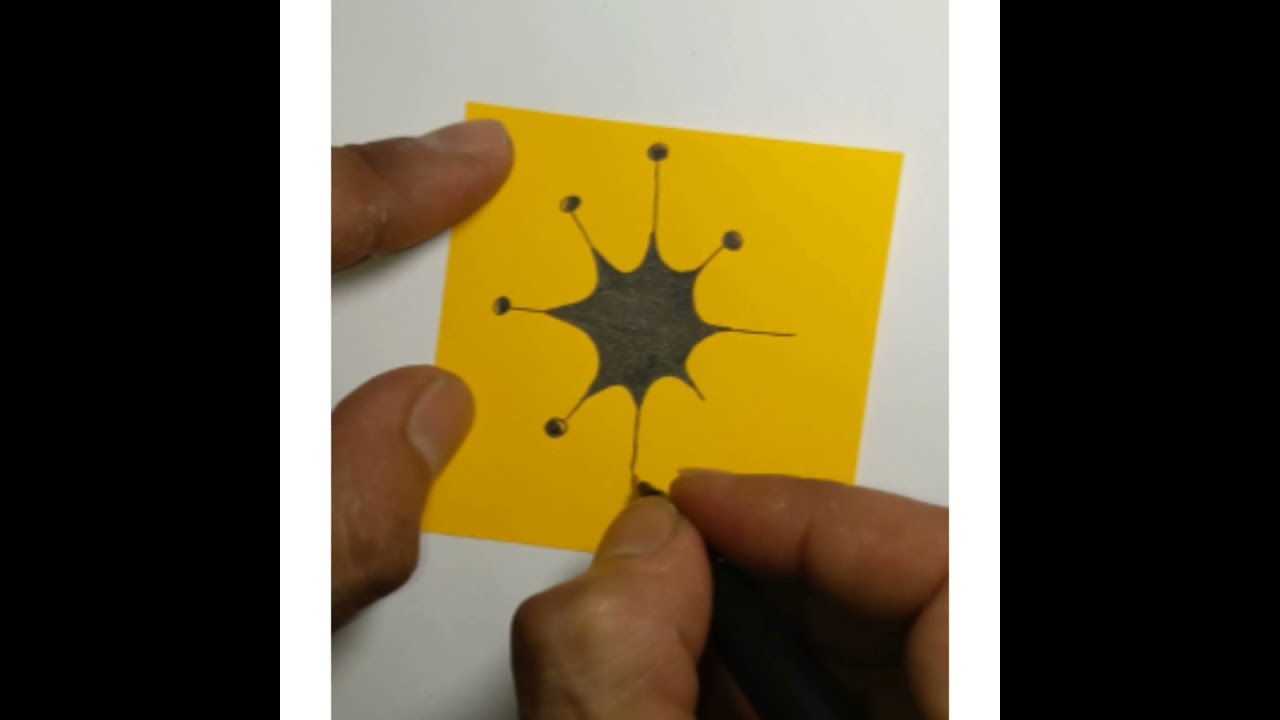 1.Zentangle art patterns 2021