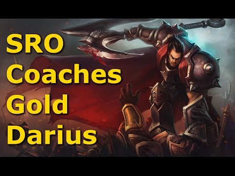 SRO Coaches Gold Darius - Mattelmore - League of Legends