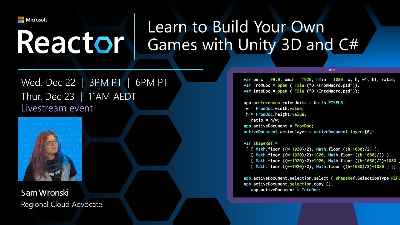 Learn to Build Your Own Games with Unity 3D and C# - YouTube