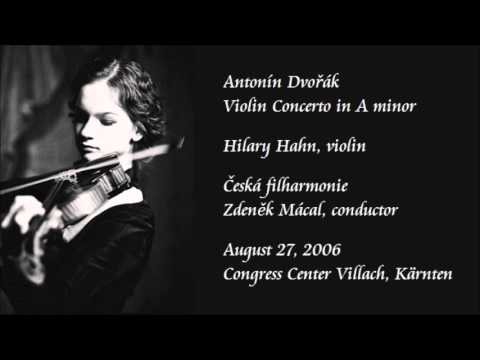 Dvořák: Violin Concerto in A minor - Hahn / Mácal / Czech Philharmonic