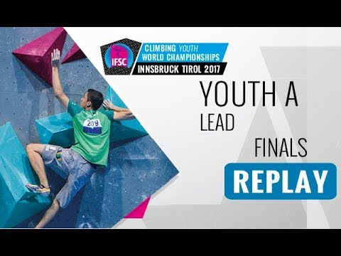 IFSC Youth World Championships Innsbruck 2017 - Lead - Male & Female Youth A Finals