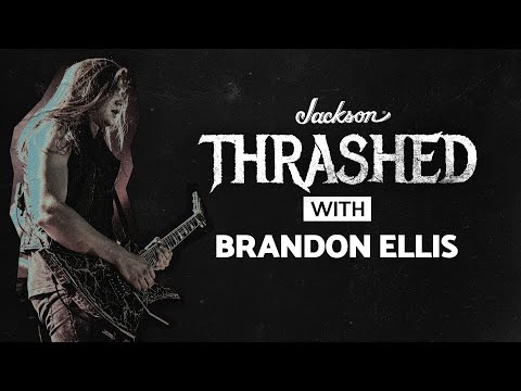 The Black Dahlia Murder's Brandon Ellis Shows Off His 27-Fret Custom Shop Kelly | Thrashed | Jackson