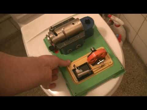 MongoTV_12200 - STEAM ENGINE - Part 31 - First Start - Wilesco D8 Special Edition With Color