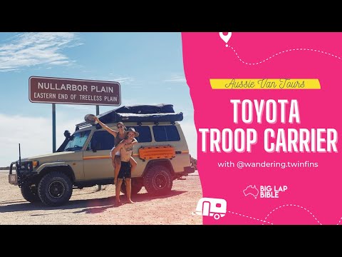 2001 Toyota TroopCarrier - Best 4WD for Australia's Big Lap? (Car Set-Up Tour)