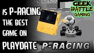Playdate P Racing Review | Incredible 3D Racer on a 1-bit Screen | Best Game on Playdate?