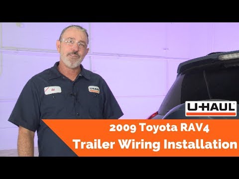 2009 Toyota RAV4 Trailer Wiring Installation
