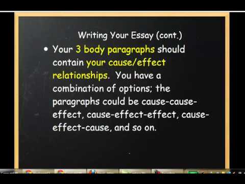 Good topics for cause and effect essays