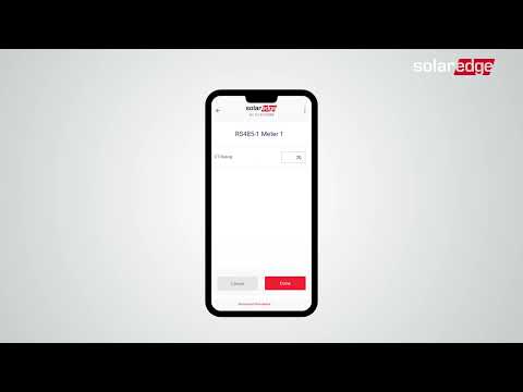 Configurazione del Contatore Elettrico con connessione Modbus di SolarEdge