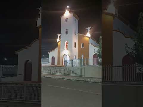 Boa Noite! Está a Linda Igreja Matriz de Santa Rita de Cássia em Coremas-PB.