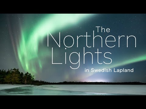 Northern Lights in Kalix, Swedish Lapland - 4K