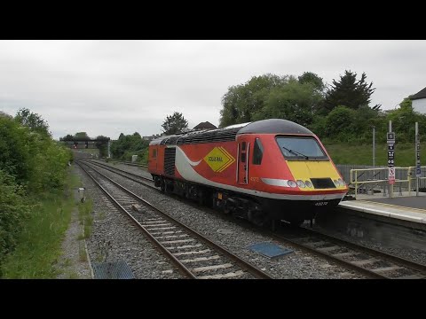 Freight trains rail tour & light engine moves & more at Keynsham Filton & Yate 20th - 24th May 2023.