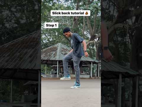 Slick back tutorial🔥 #slickback #tutorial #jubislide #viralchallenge #trending #shortsfyp #dance