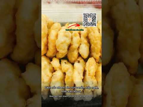 Chả mực giã tay truyền thống 0.5kg - Hút chân không - Hải Sản Ông Ba