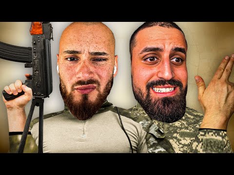 Daniel, Filow und marli üben für das BO2 Turnier 