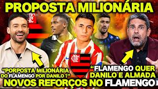 A VERDADE sobre THIAGO ALMADA no FLAMENGO ! PROPOSTA MILIONÁRIA POR DANILO ? E+