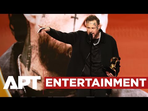 Jelly Roll's Historic Grammy Win! Tattooed Rapper Talks Faith & Triumph Backstage | APT