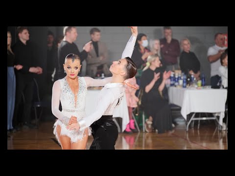 Emil Korotin / Elenora Kerde, EDSU Latin 2022, Junior 2 winners, 19.02.2022