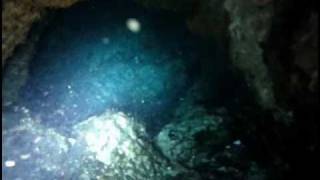 preview picture of video 'blue lake cave diving. пещерный дайвинг. Голубое озеро Казань'