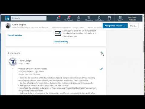 Multiple Positions At Same Employer- LinkedIn Change - YouTube