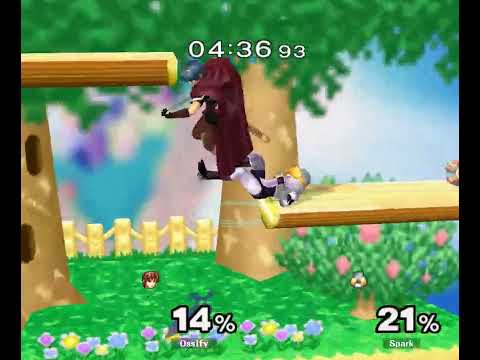 Spark (Sheik) vs Ossify (Marth) | Top 64 - LR5 - Melee Singles - GX3