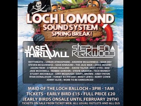 Kerry C LIVE at Loch Lomond Sound System 30th April 2016